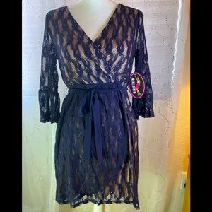 Paper Doll Lace Mini dress